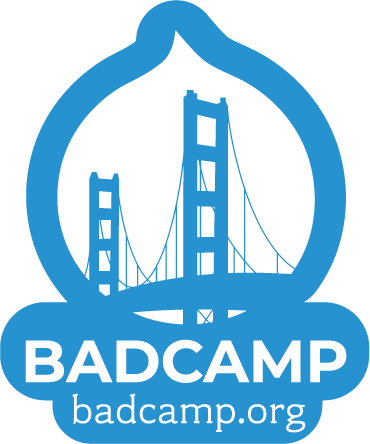 BADCamp golden gate bridge logo